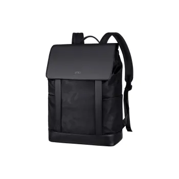 GOLF Fabric, Synthetic Leather Backpack Men's Black