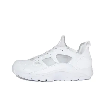 Nike Air Trainer Huarache Anti-Slip Wear-Resistant Low-Top Casual Running Shoes Unisex White