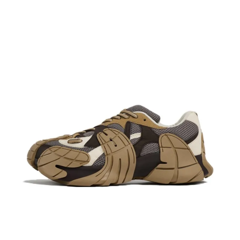 CAMPERLAB Low Top Casual Shoes Unisex Brown Gray-0