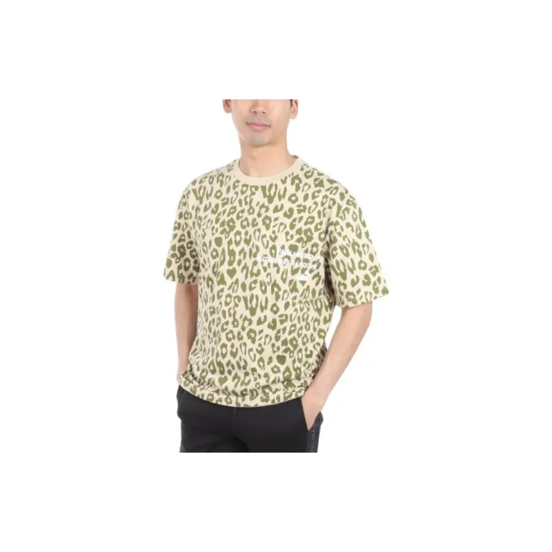 PUMA T Shirts Men Beige-1
