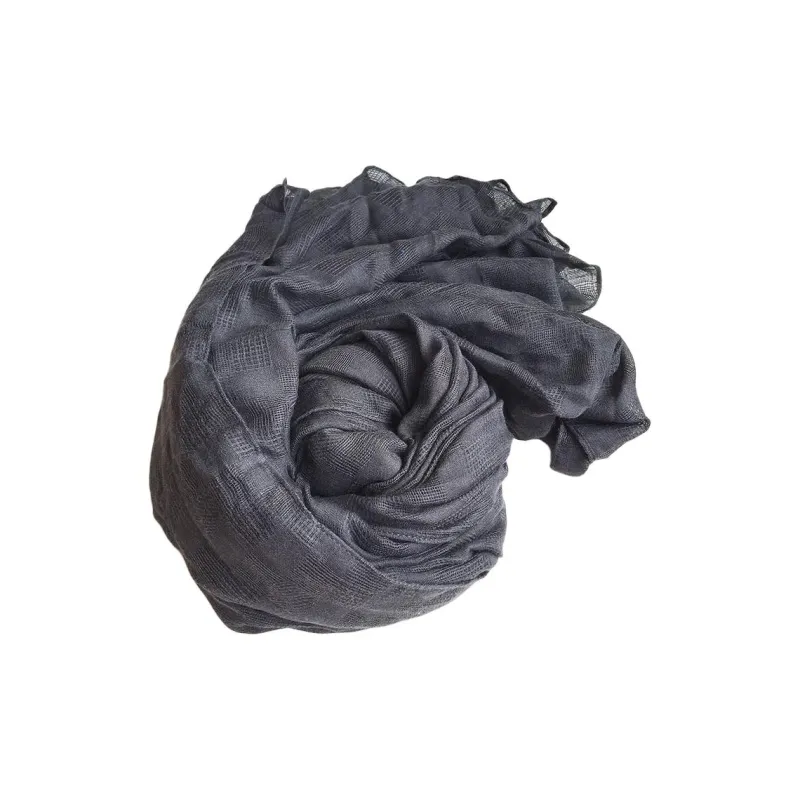 JEANSWEST Polyester Cotton Knit Scarves Unisex-4