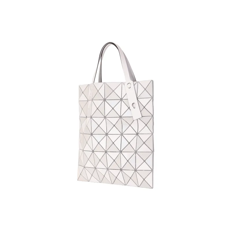 ISSEY MIYAKE Polyvinyl Chloride Resin One Shoulder Handbag Women's White-3