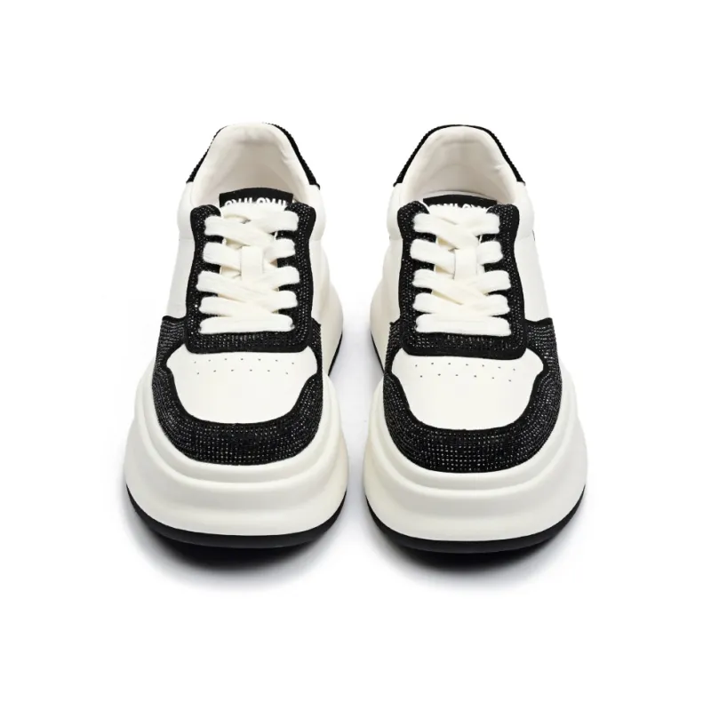 CENTRAL&KITTY Lightweight Height Increasing Low-Top Skateboard Shoes Women's-7