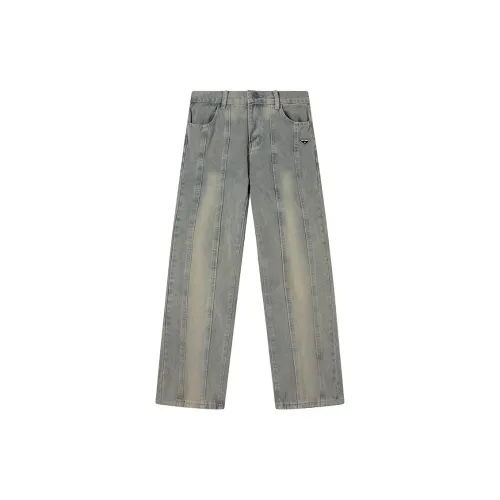 XINIYA TRAVEL Jeans Unisex Vintage Blue