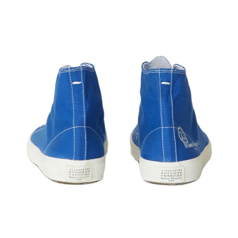 Maison Margiela Abrasion Resistant High Top Skateboard Shoes Women's Blue-4