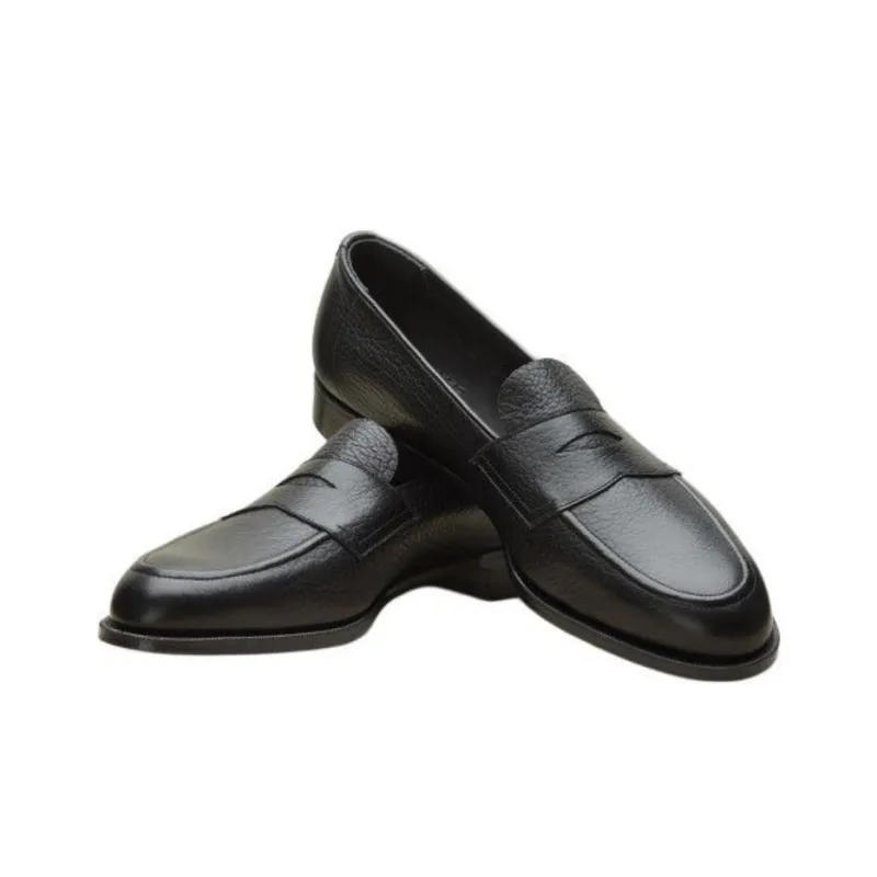 Edward Green Piccadilly Loafers Men's Black-3