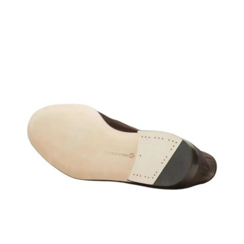 Edward Green Portland Loafers Men's Coffee Brown-4