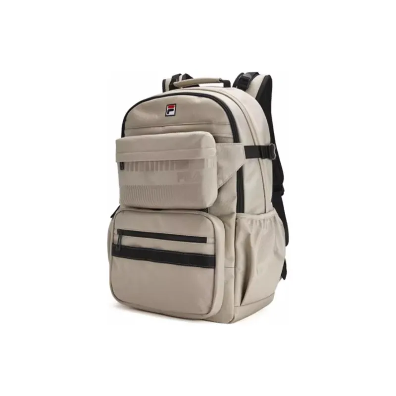 FILA Fabric Backpack Men's Pearl Shell Khaki-2