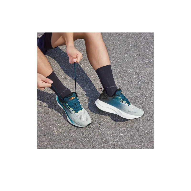 361° Speed Boost CQT Cushioning Anti Slip Wear Resistant Breathability Low Top Running Shoes Men's Numbers Teal-9
