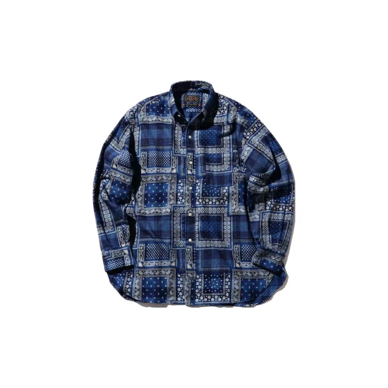 Beams FUTURE ARCHIVE Series FW24 Shirt Men's Indigo-2