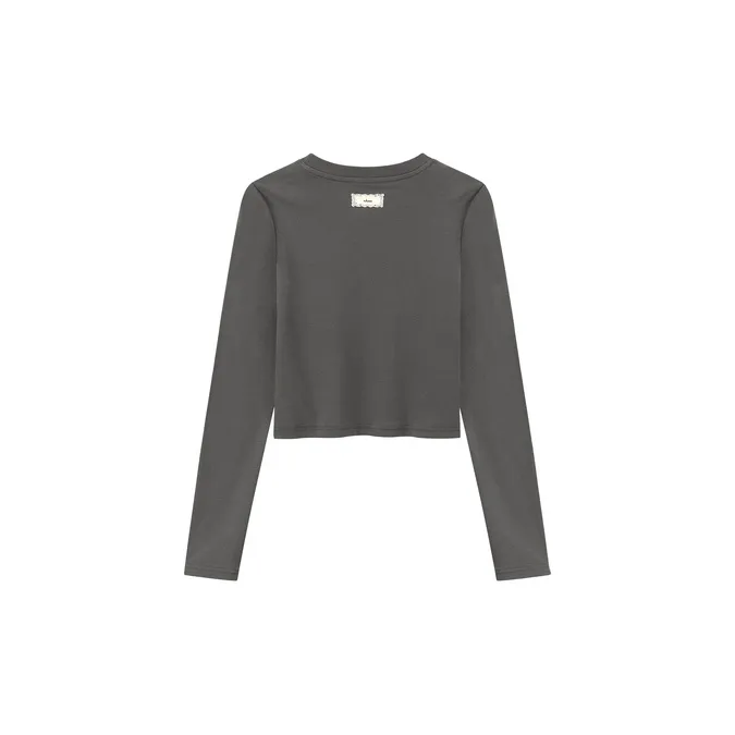CHUU T Shirts Women's Gray-1