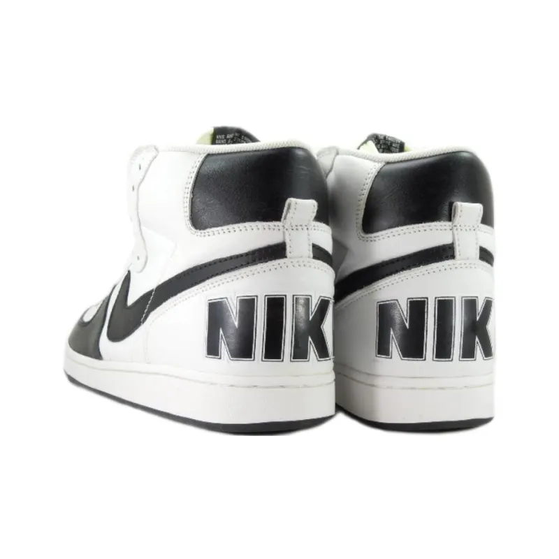 Nike Terminator Anti Slip Wear Resistant High Top Skateboard Shoes Men's White-3