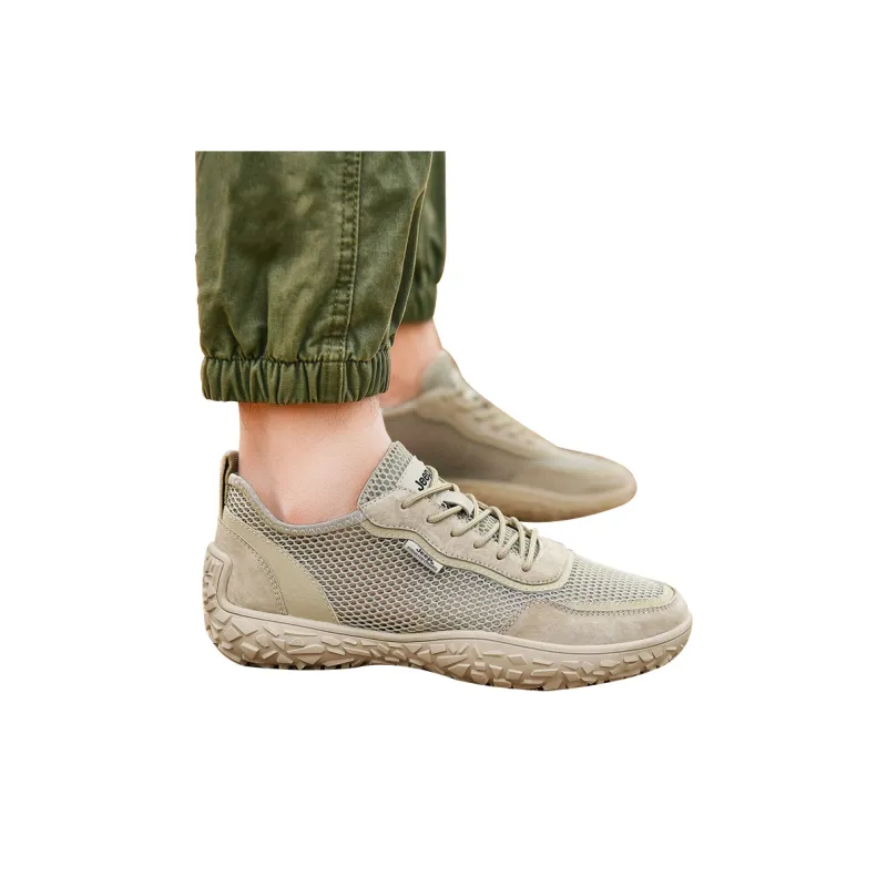 Jeep Cushioned Anti-Slip Wear-Resistant Waterproof Breathable Quick-Drying Low-Top Casual Running Shoes Men's-19