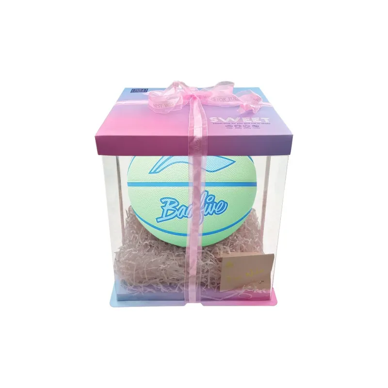 LiNing Rubber Basketball Green No. 5, No. 7 Training Unisex-9