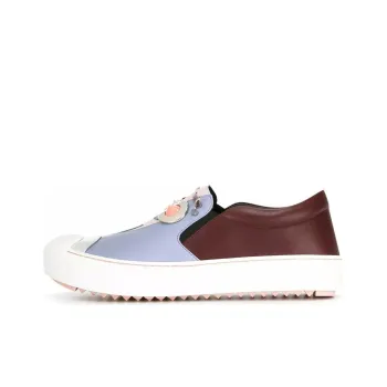 FENDI Low Top Skateboard Shoes Women's Purple