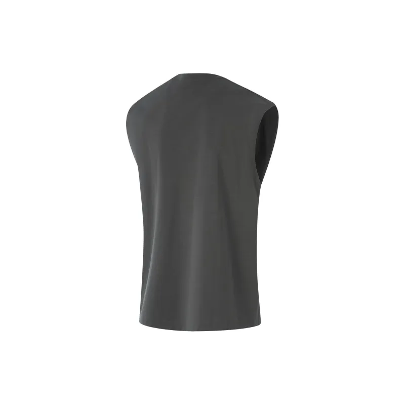 LiNing Badfive Tank Top Men's Obsidian Gray-1