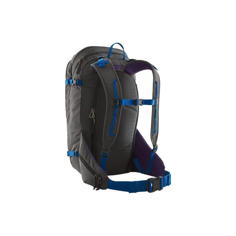 Patagonia Snowdrifter Recycled Nylon Outdoor Hiking Bag Backpacks Regular Unisex Forge Gray-2