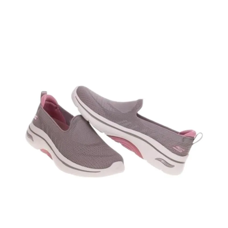 Skechers Anti-Slip Wear-Resistant Mid-Top Casual Shoes Women's Dusty Pink-2