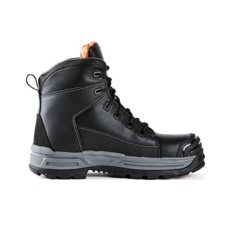 HELLY HANSEN DENISON Wear Resistant Height Increasing Short Outdoor Boots Men's Black-4