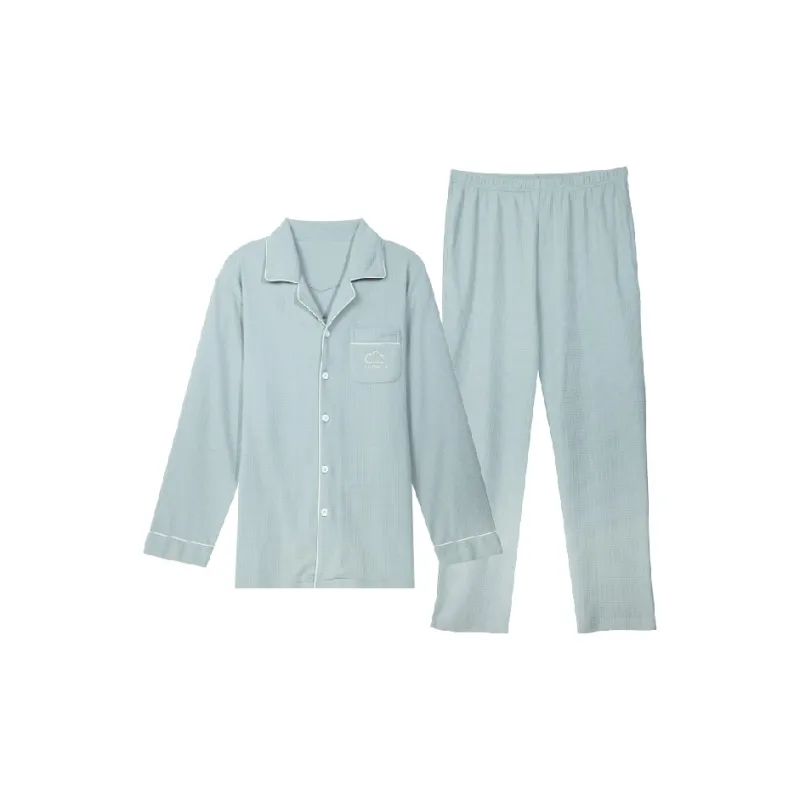 DAMOS·LOVE Pajama Set Men's Lake Green-0