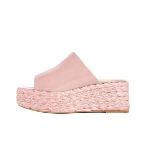 Paloma Barceló Slide Slippers Women's Pink
