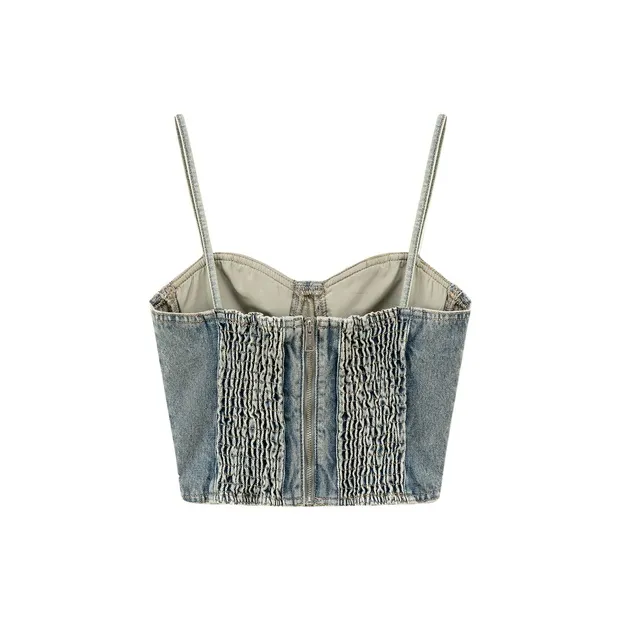 CHUU Tank Tops Women's Light Denim Blue-1