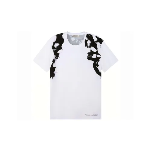 Alexander McQueen T-Shirts Men White