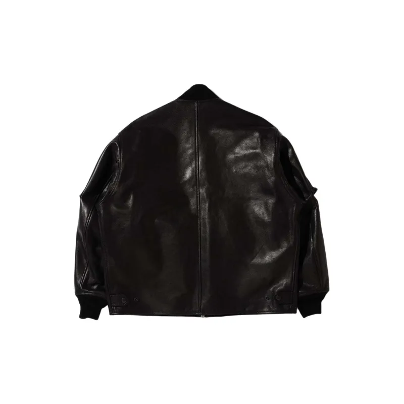 Beams FUTURE ARCHIVE Series FW24 Leather Jacket Men's Black-1