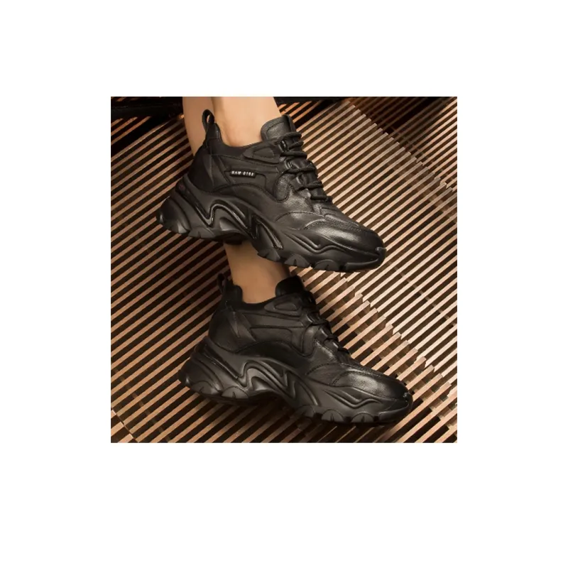 Coup De Foudre Wear-Resistant Moisture-Wicking Height Increasing Low-Top Chunky Sneakers Women's-5
