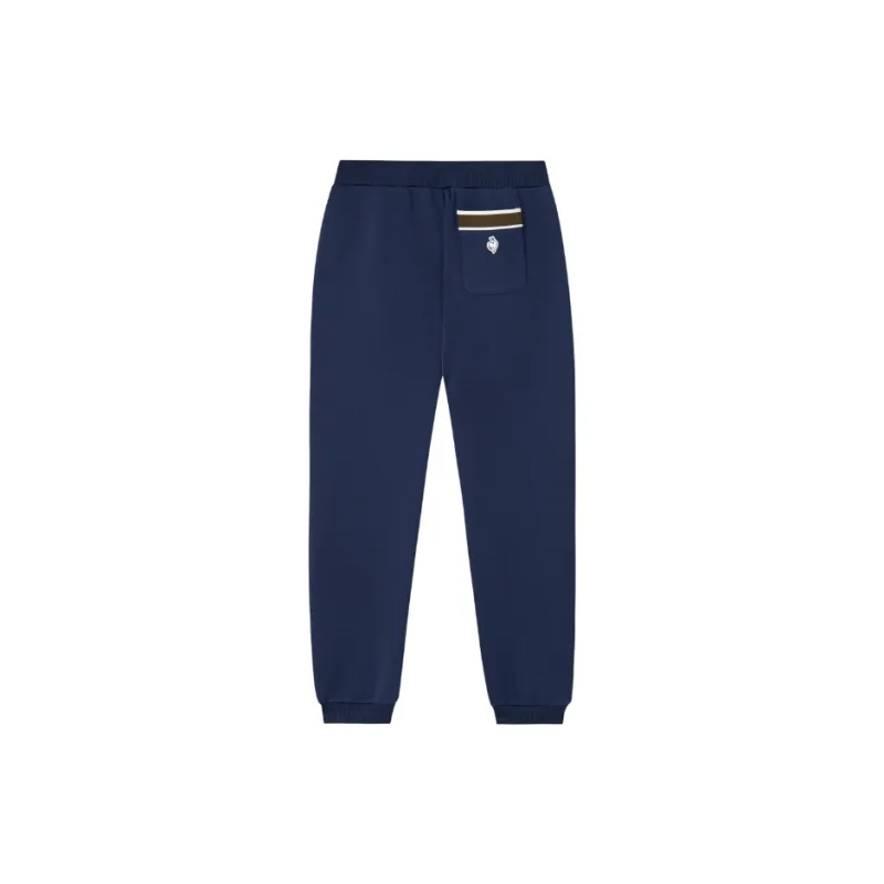 Le Coq Sportif Knitted Sweatpants Women's Marine Blue-1
