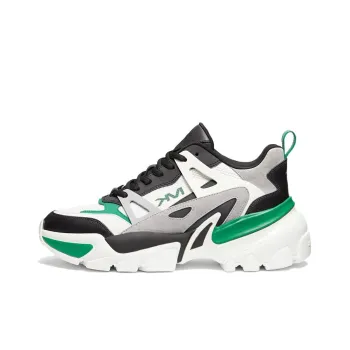 MICHAEL KORS Nicks Low-Top Casual Shoes Men's Green White Gray
