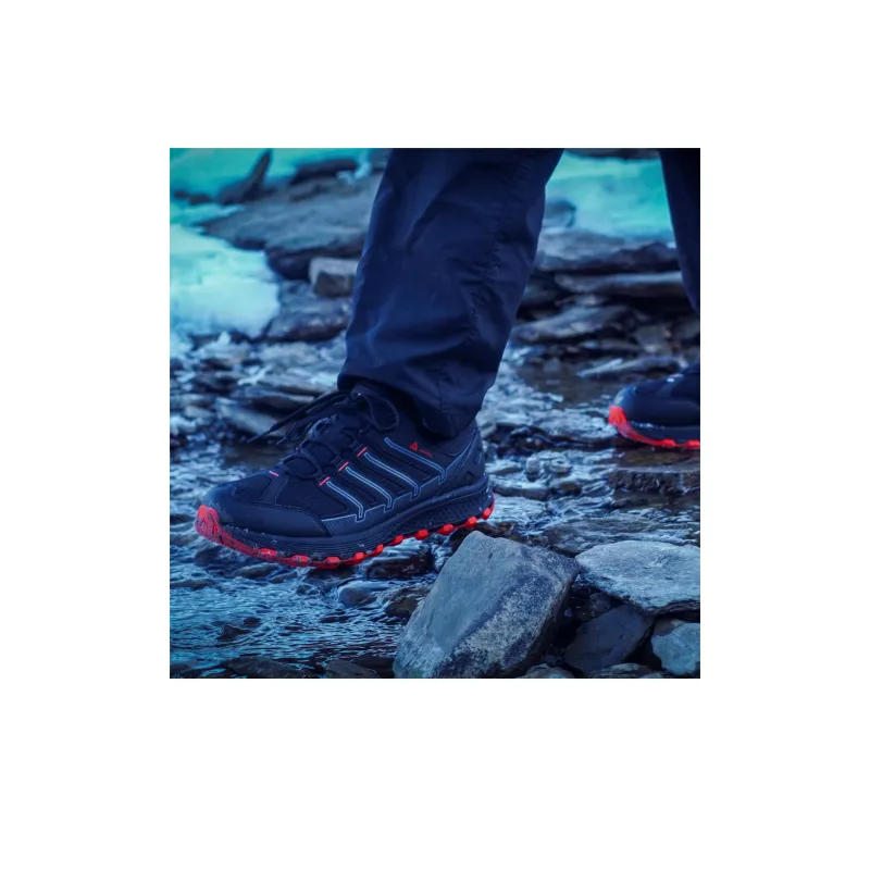 HOT POTATO Wear resistant Lightweight Breathable And Non slip. Low Top Trekking Shoes Unisex Black Orange-8