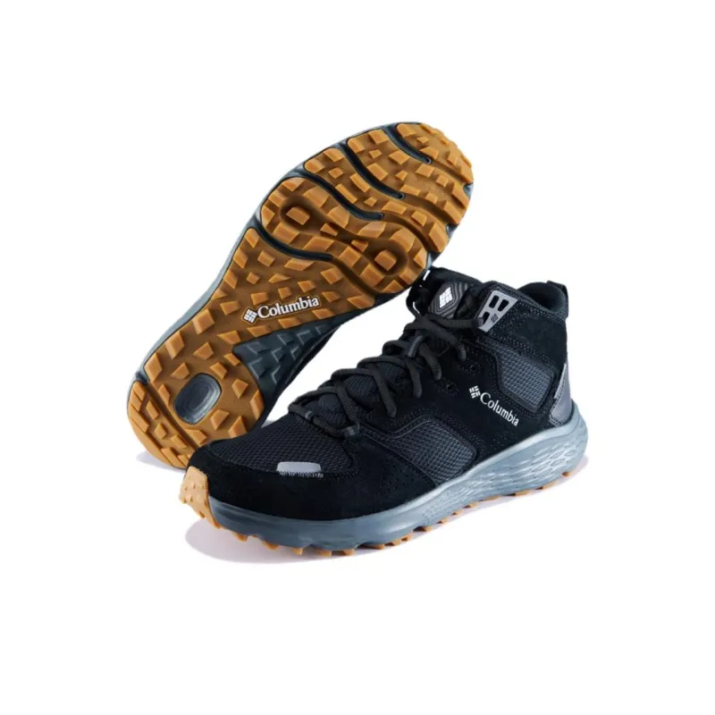 Columbia Benson Slip Resistant Mid Top Outdoor Shoes Men's Black-2