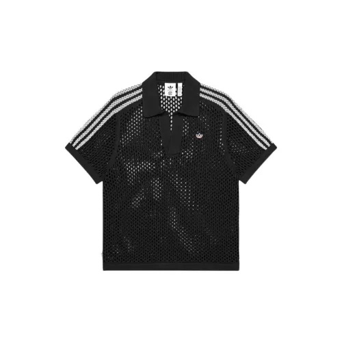 Adidas X Edison Chen Crochet Polo Shirt 