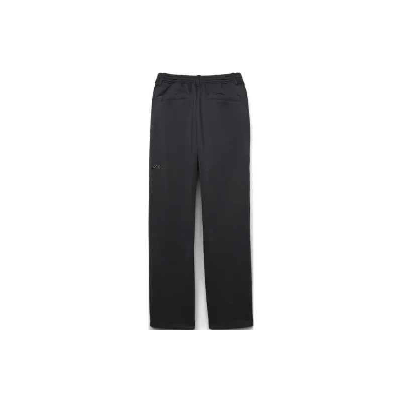 Asics AW24 SIDE SNAP KNIT PANTS Knitted Sports Pants Unisex Graphite Gray-1