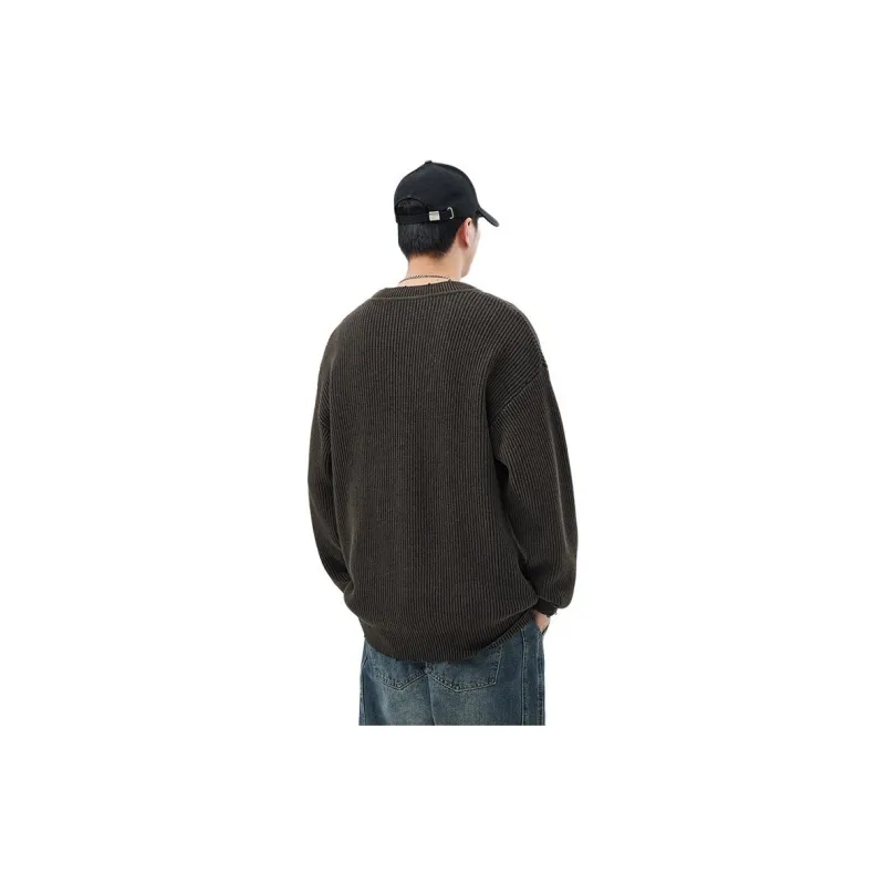 【dme】 Knitwear Men's Coffee Green-0