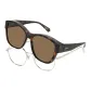 Amber Frame with Red Brown Lens[9019]Polarized