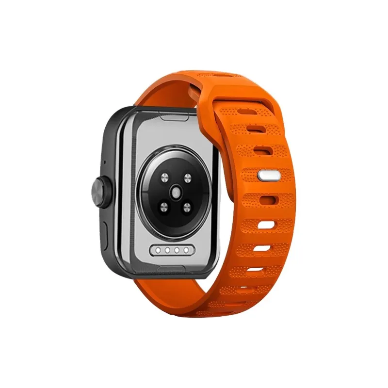 FZRT Watch Bands FKM Fluoroelastomer Sports Waterproof And Sweatproof Breathable Strap Unisex-0