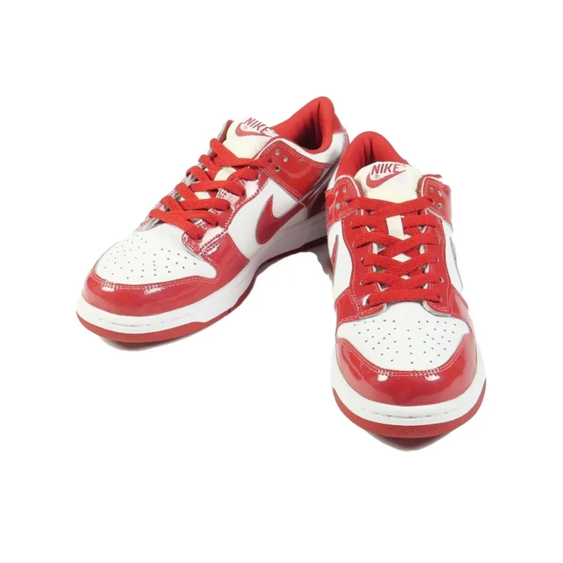 Nike Dunk Low 'White Varsity Red'-2