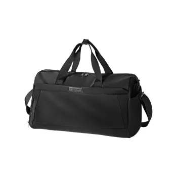 Victorian Traveler Polyester Travel Bag Gym Bag Crossbody Bag Unisex Black