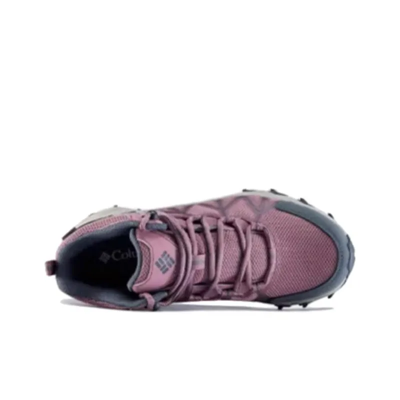 Columbia Peakfreak 2 Anti Slip Wear Resistant Mid Top Hiking Shoes Women's Pink-2