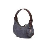 Vintage Denim+Denim Earphone Case