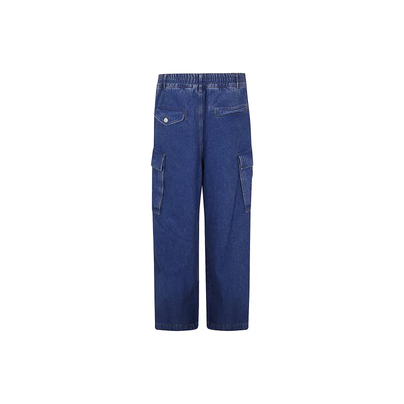 MARNI Straight Leg Cargo Jeans-1