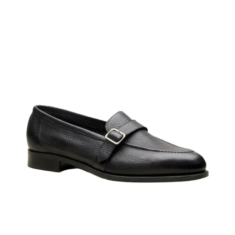 Edward Green Horton Loafers Men's Black-3