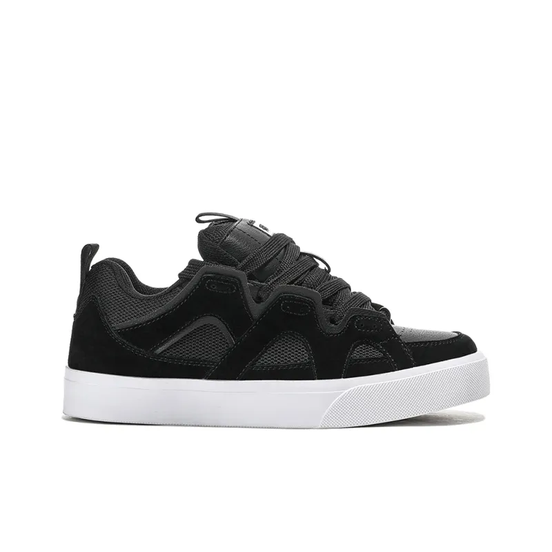 FERW Black Pearl Anti Slip And Wear Resistant Breathable Low Top Skateboard Shoes Unisex-2
