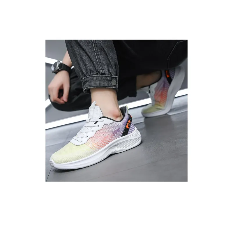 Prince McQueen Cushioned Slip-Resistant Breathable Low-Top Running Shoes Men's-16