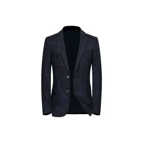 FORTEI Business Suits Men Blue