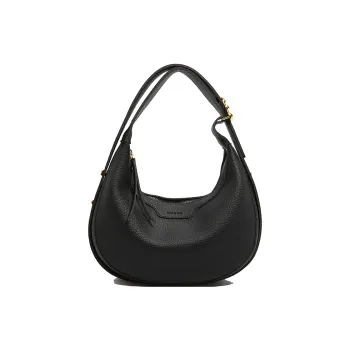 Yalu PU Shoulder Bag Handbag Regular Women's Black/Ecru/Khaki/Brown