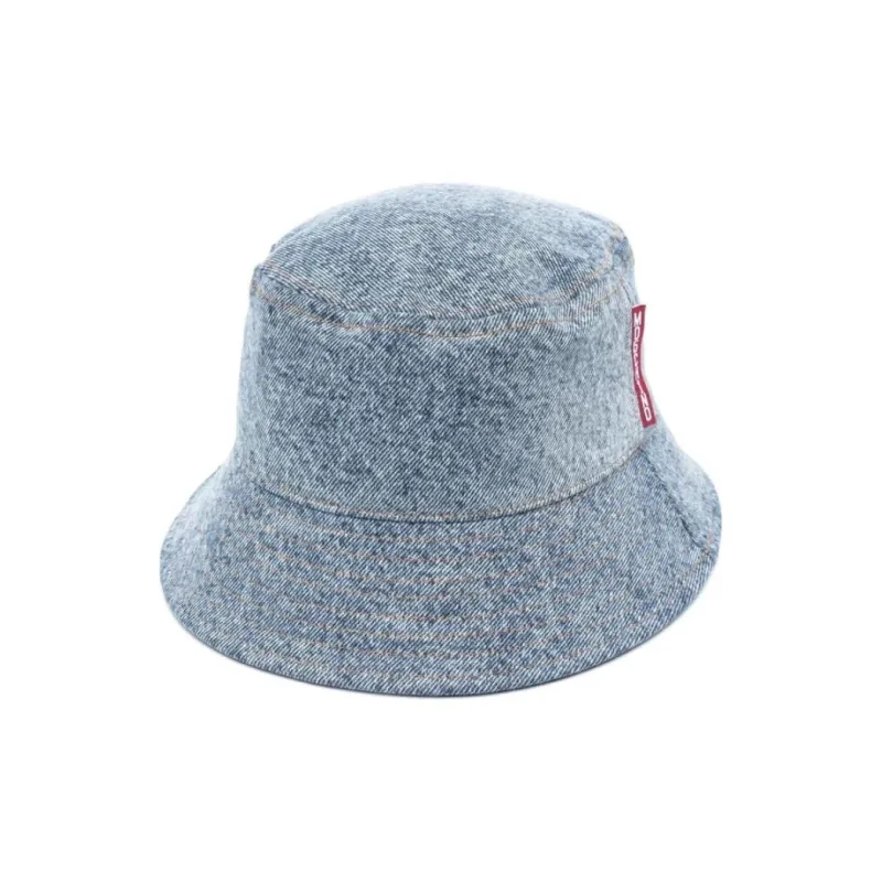 MOSCHINO Denim Bucket Hat-0