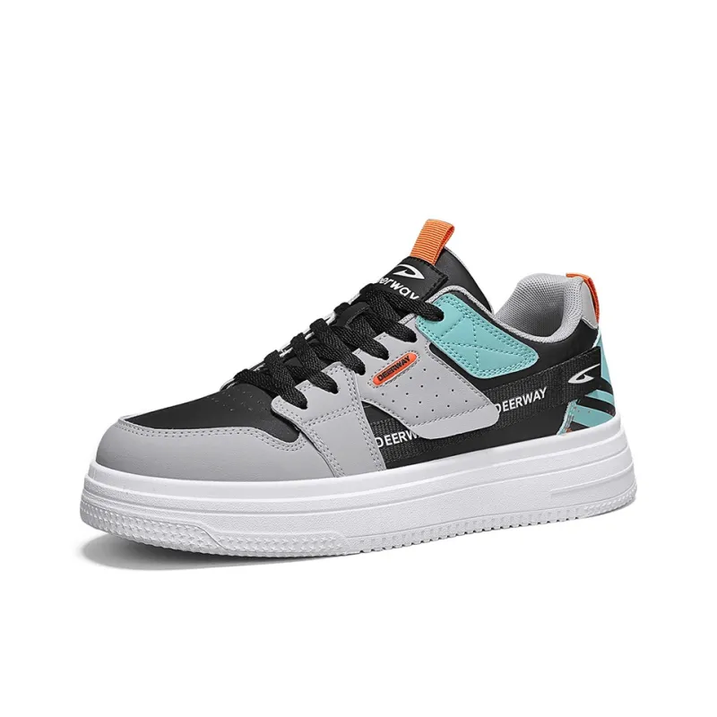 DEERWAY Anti-Slip And Wear-Resistant Lightweight Low-Top Skateboard Shoes Men's-13